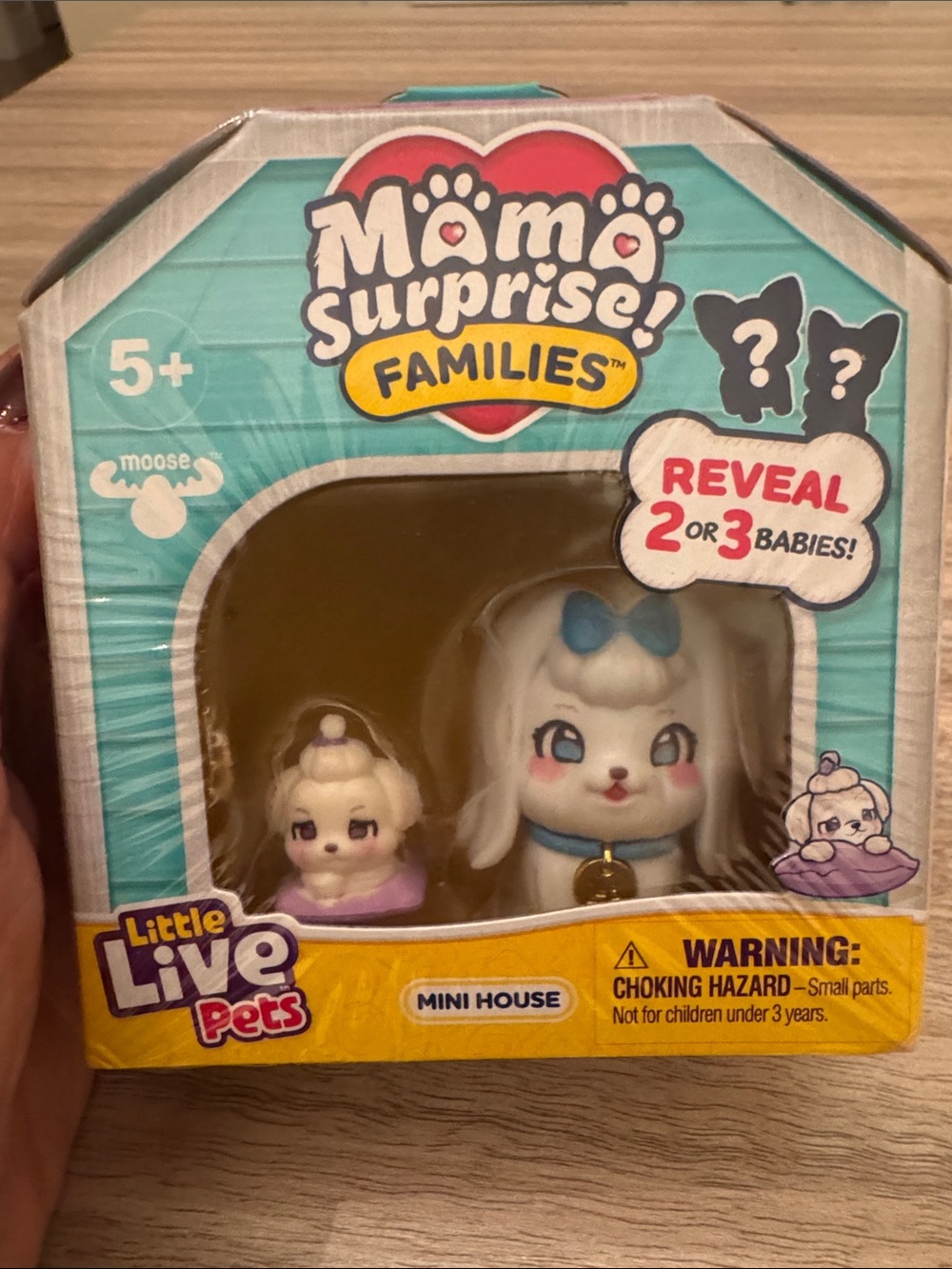 Little Live Pets. Mama Surprise Families Maltese. Family mini house. NEW